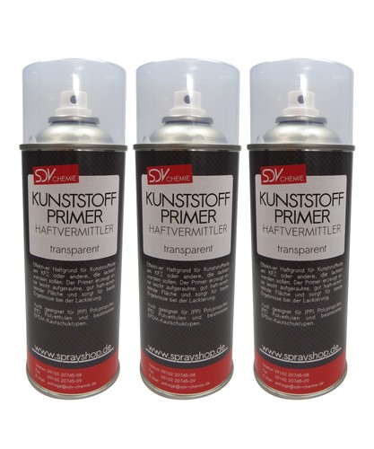 Kunststoffprimer 400ml - kunststoffprimer, 3x