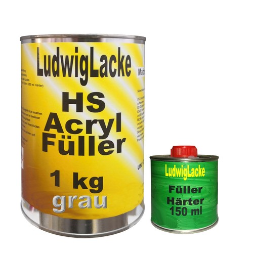 Acrylfüller kg grau - acrylfüller,