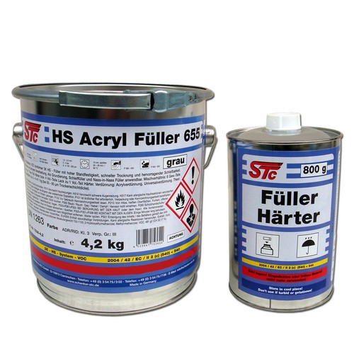 Acryl füller grau - hs,