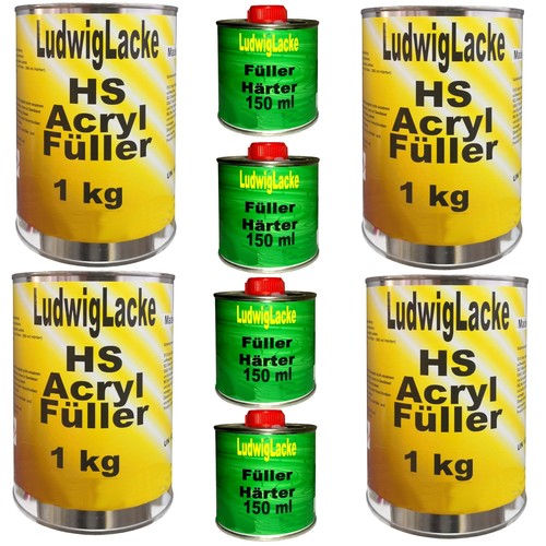 Set acryl füller weiss - acryl,